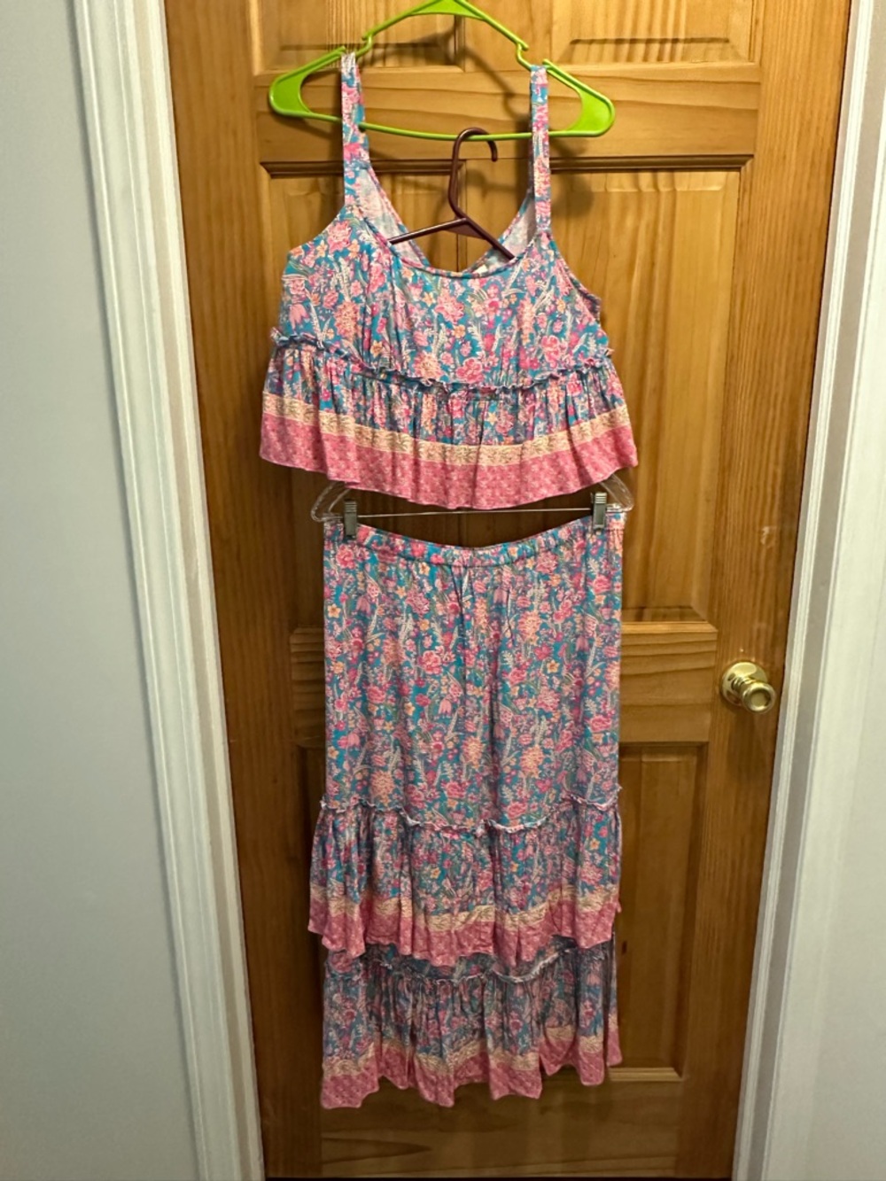 Plenty by Tracy Reese Pink and Blue Floral Dress